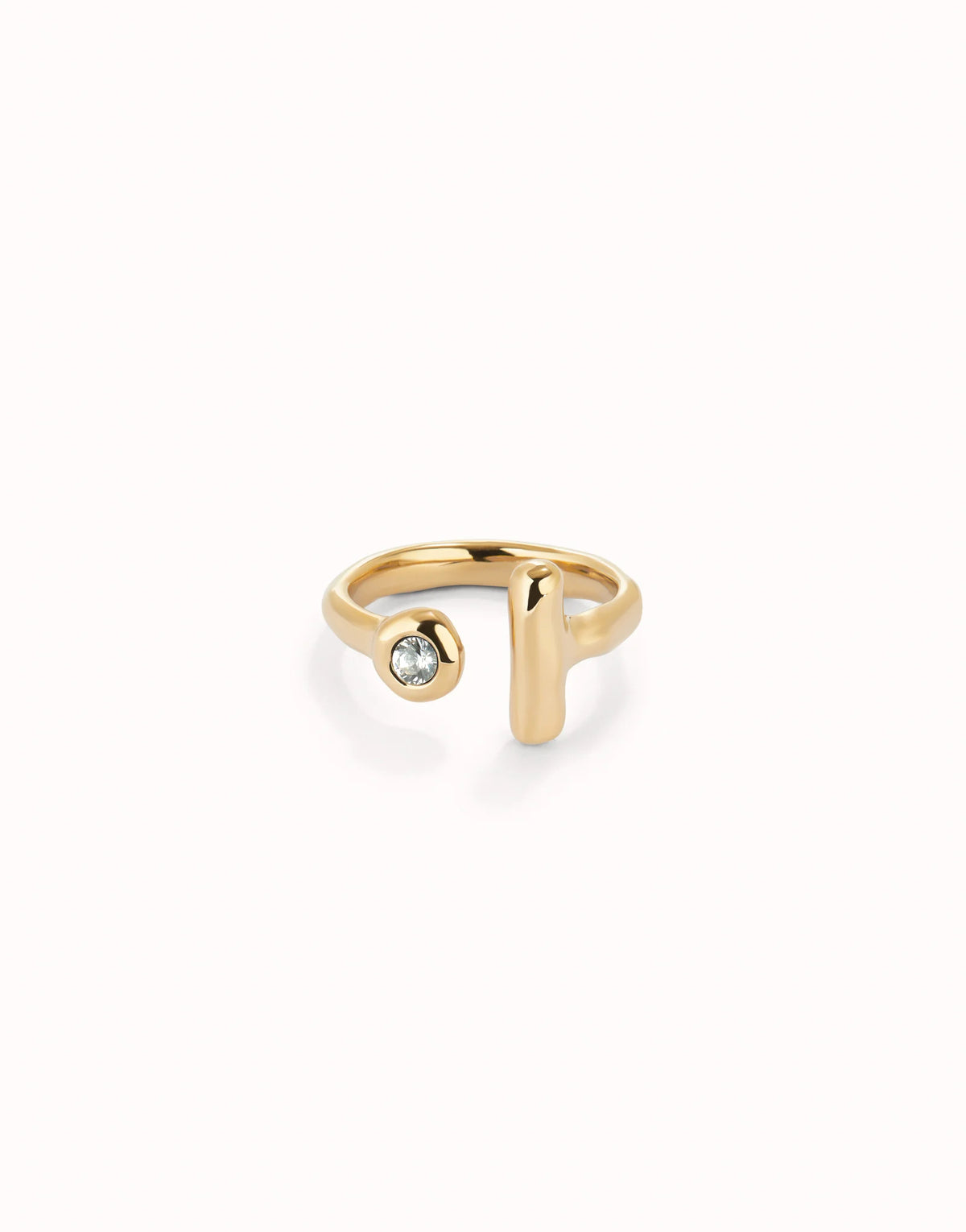 Uno de 50 Be Indomitable Gold Ring