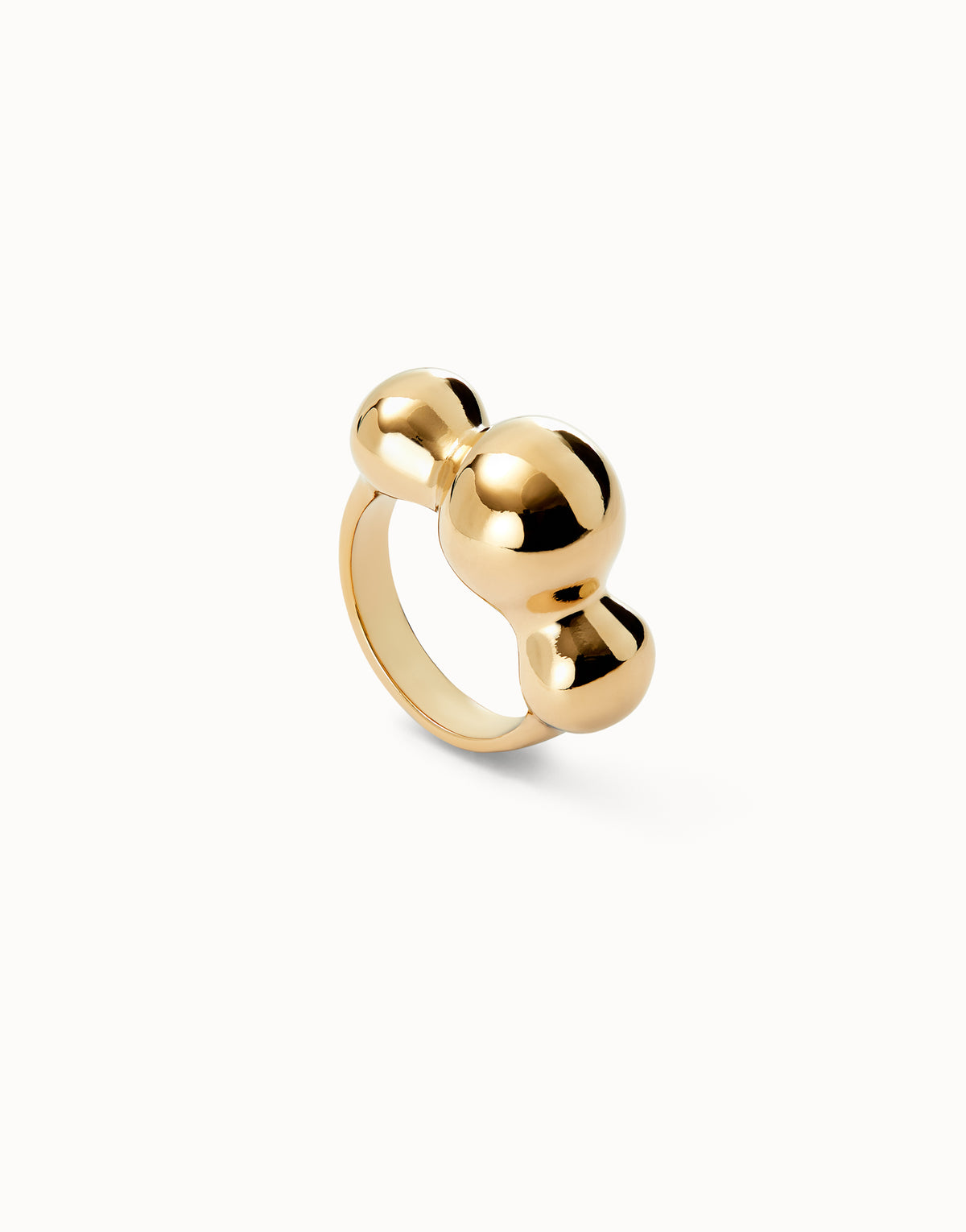 Uno de 50 Be Fearless Gold Ring