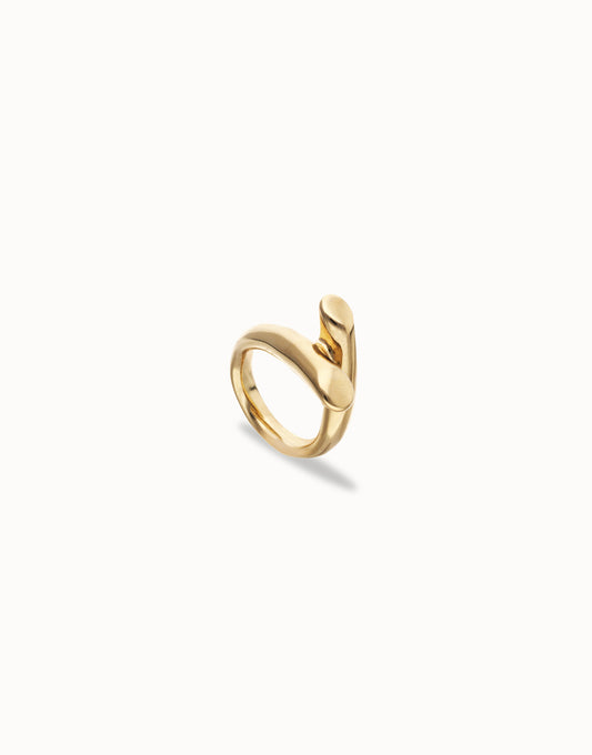Uno de 50 Gold Roots Ring