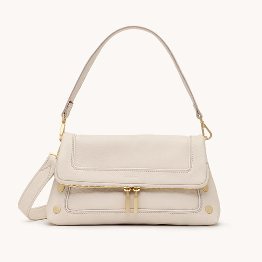 Hammitt Beverly Med Catamaran Cream Handbag