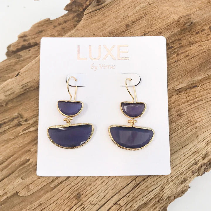 Virtue Regina LUXE Earrings, 2 colors