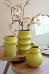 Yellow Ceramic Vases