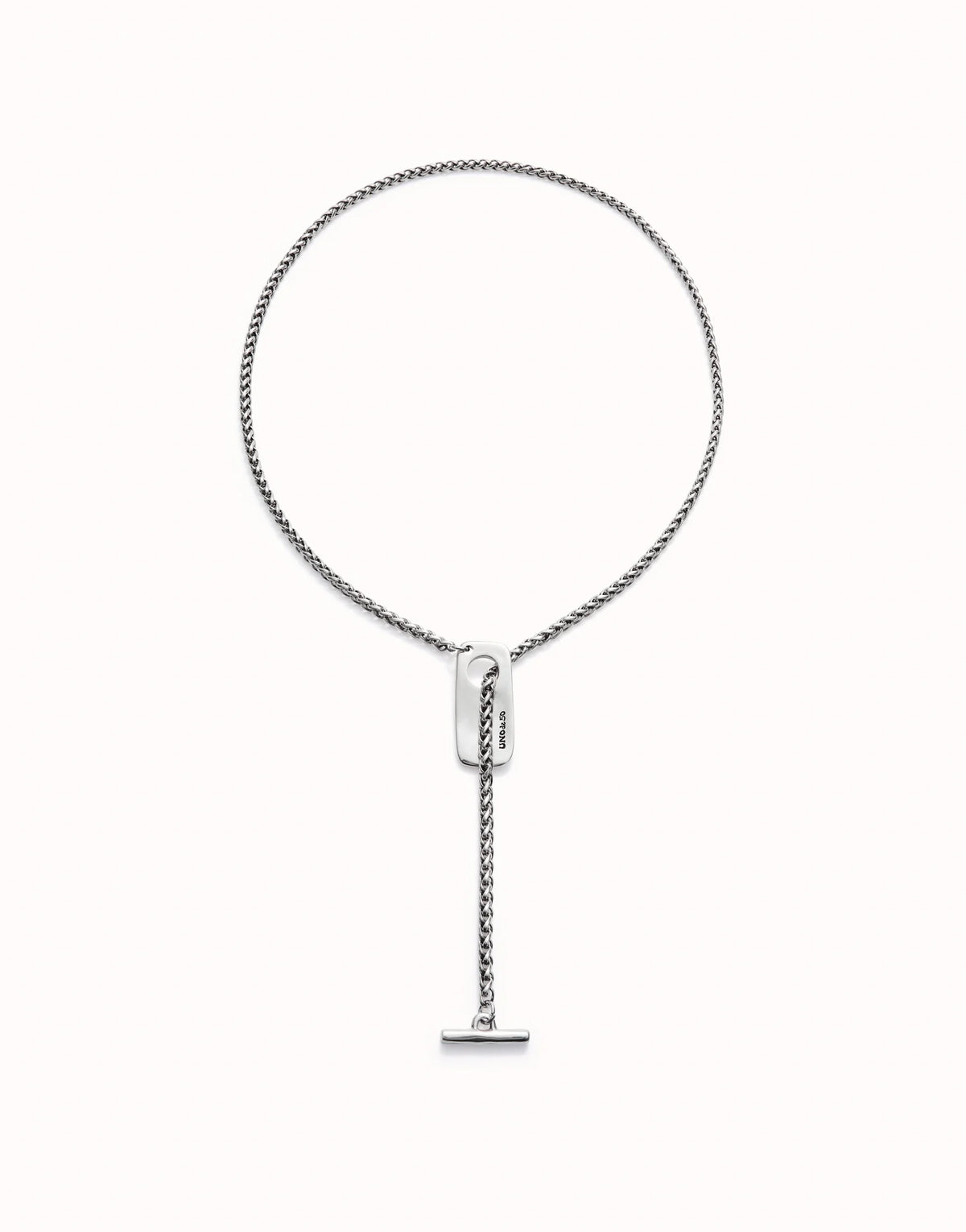 Uno de 50 Silver Be Natural Adjustable Necklace