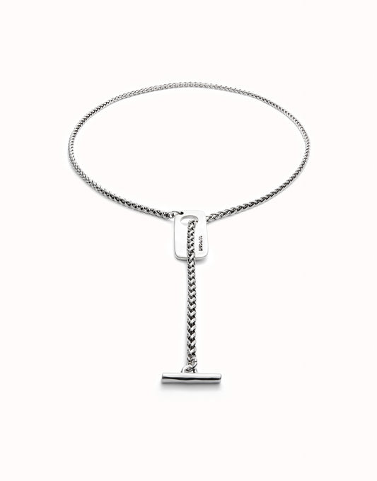 Uno de 50 Silver Be Natural Adjustable Necklace