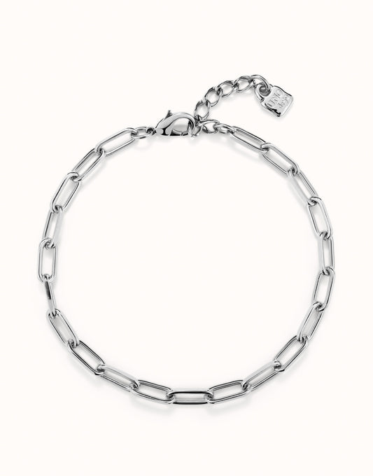 Uno de 50 Be Valiant Silver Necklace