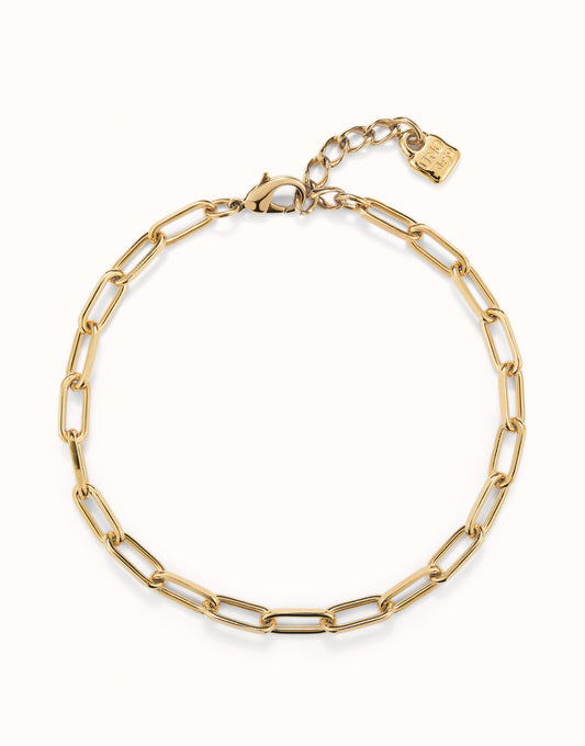 Uno de 50 Be Valiant Gold Necklace