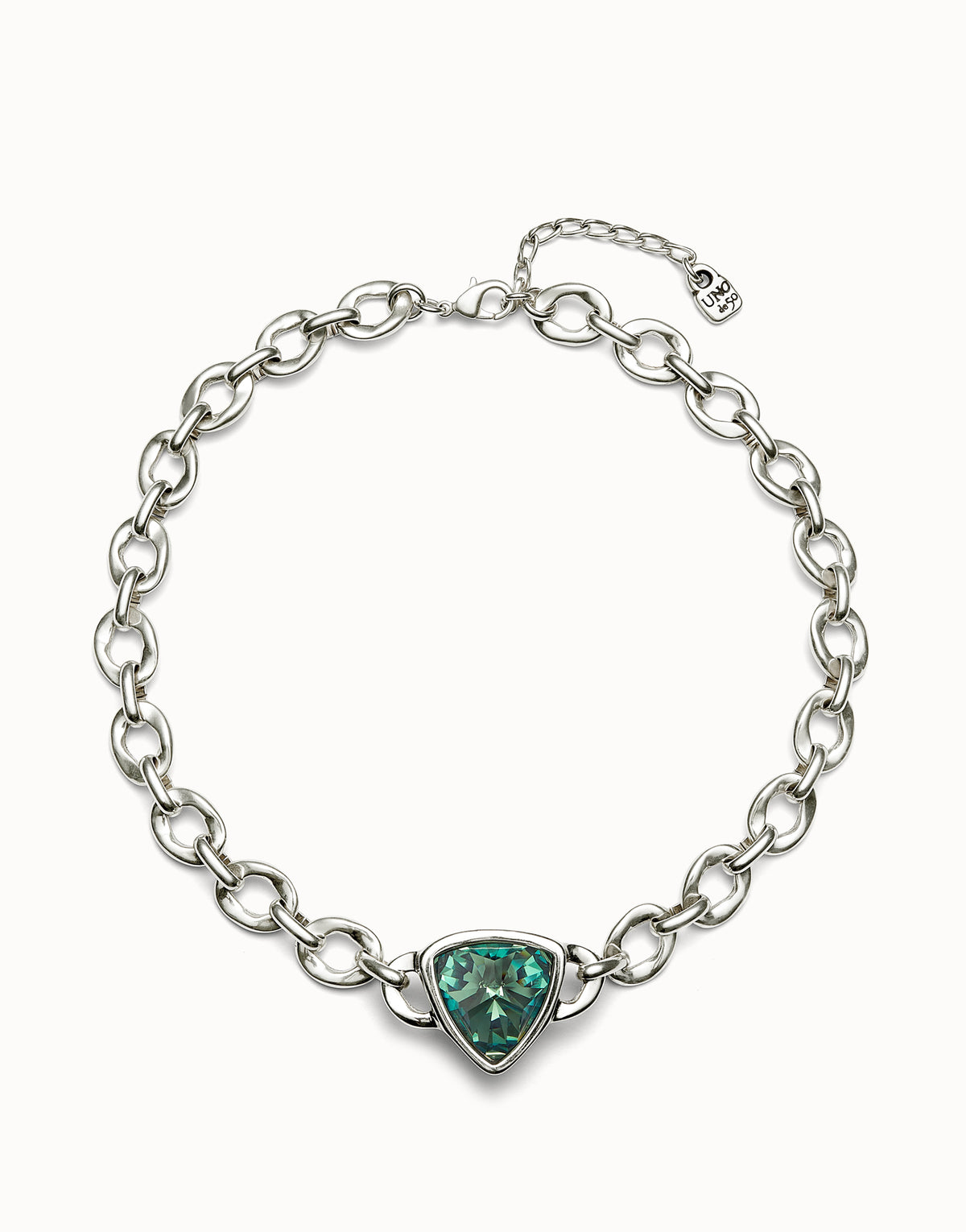 Uno de 50 Be A Chameleon Silver Necklace