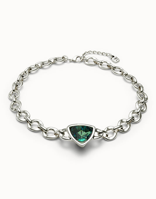 Uno de 50 Be A Chameleon Silver Necklace
