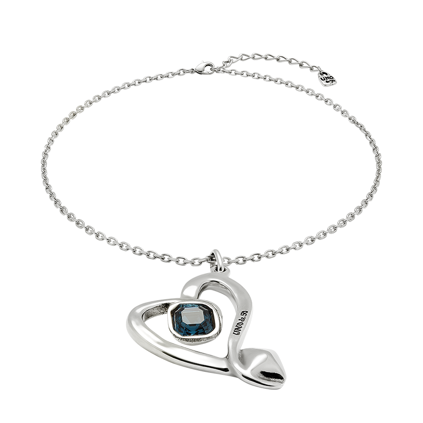 Uno de 50 Be Expressive Silver Necklace