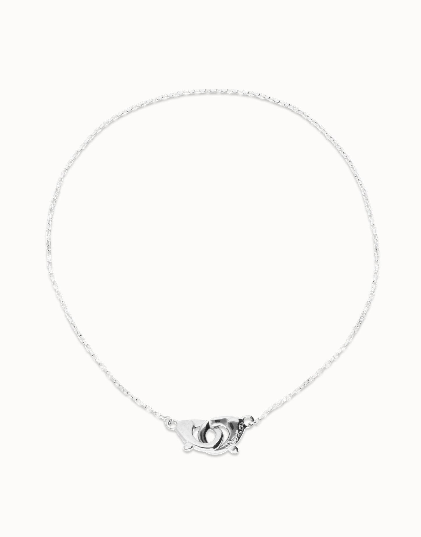 Uno de 50 Be Inseparable Silver Necklace
