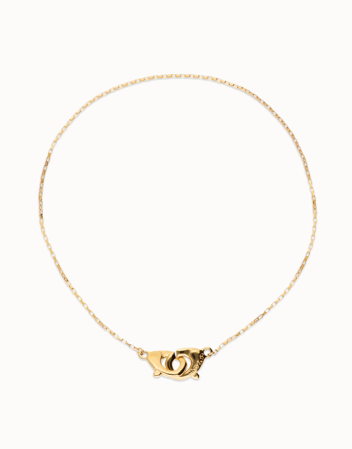 Uno de 50 Inseparable Gold Necklace