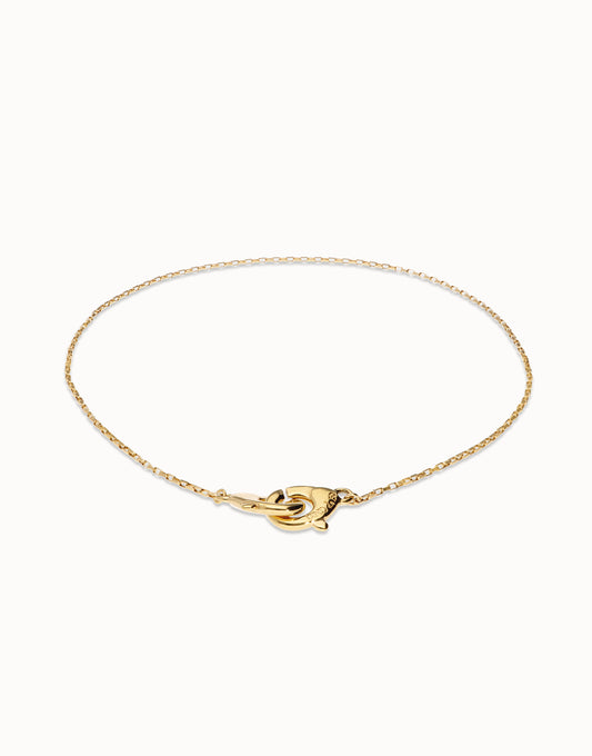 Uno de 50 Inseparable Gold Necklace