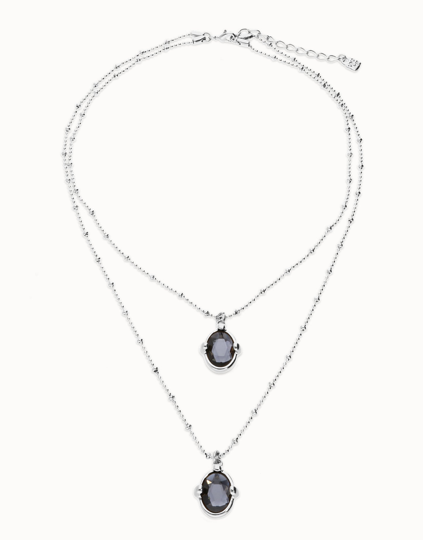 Uno de 50 Be Dazzling Silver Necklace