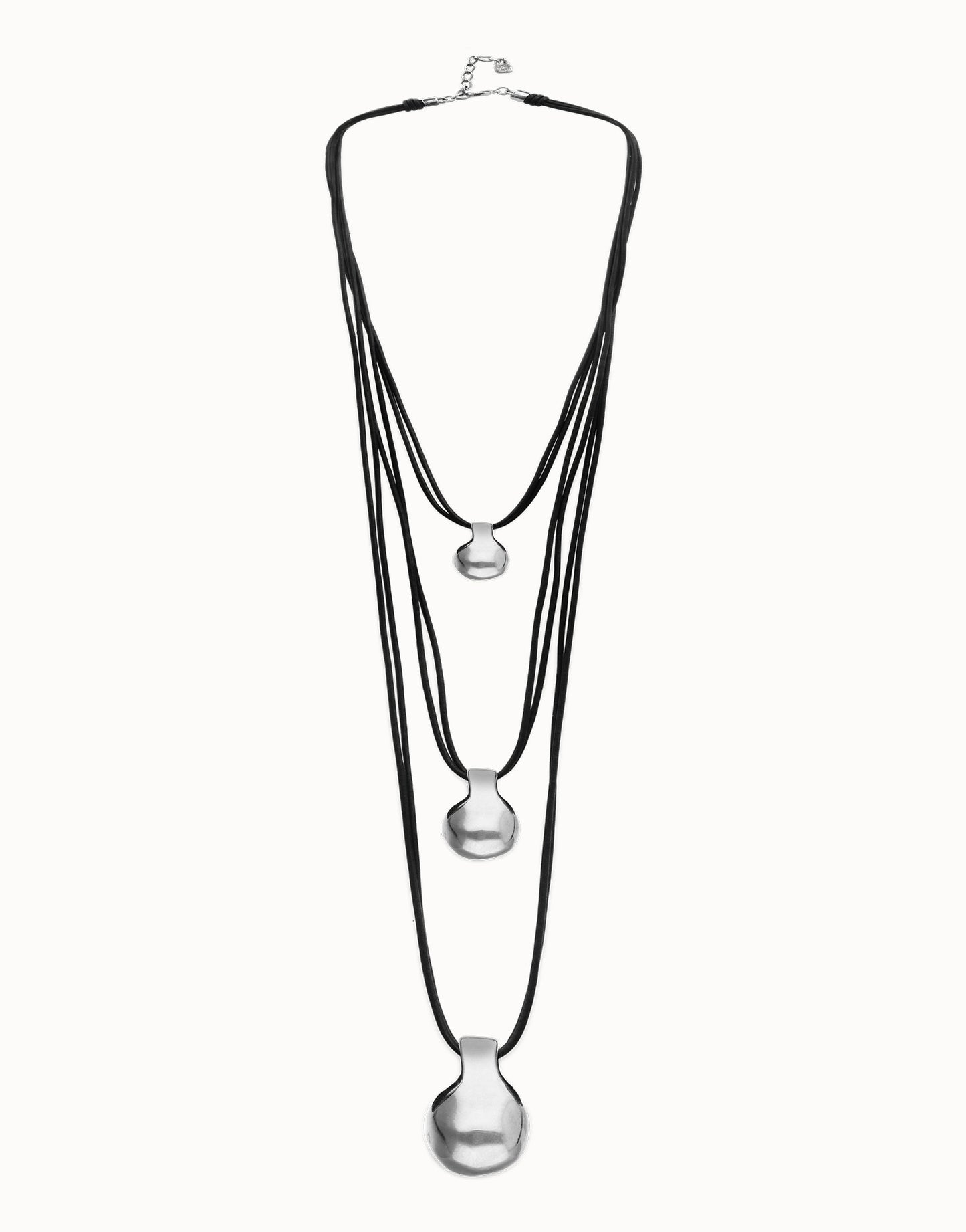 Uno de 50 Gravity Multi Strand Leather Necklace 