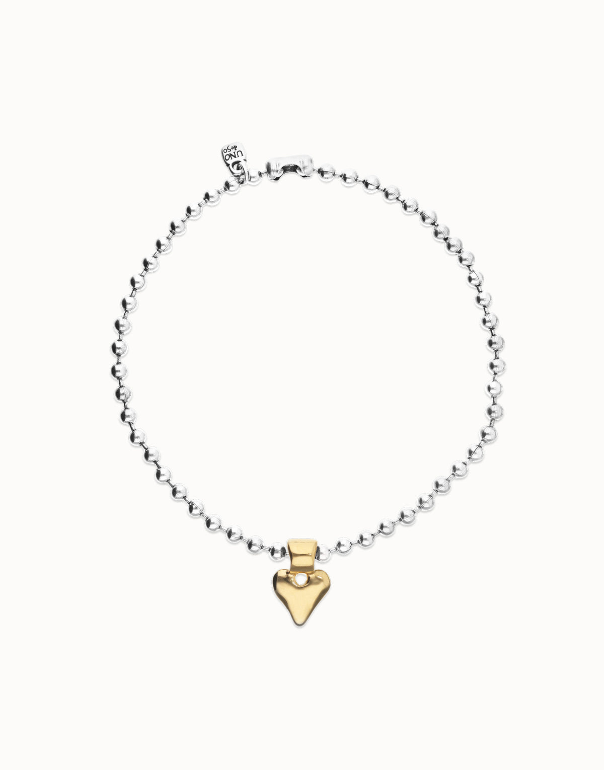 Uno de 50 Mixed Metal Beat Necklace