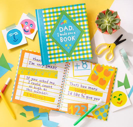 Dad, I Made You A Book (Activity Book)