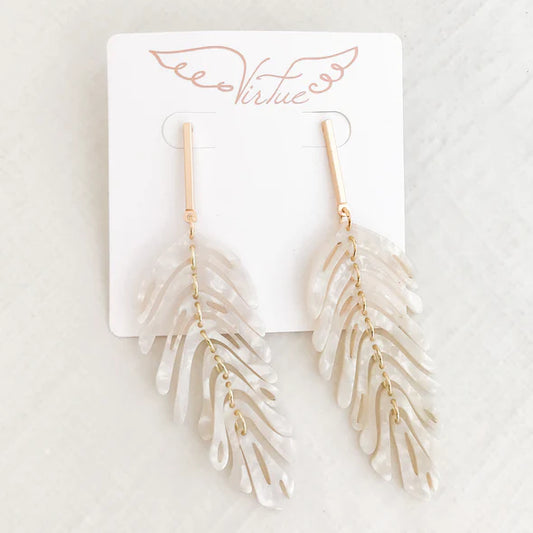 Virtue Leaf Earrings