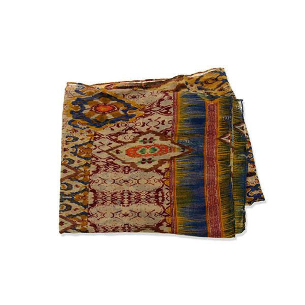 Joy Susan Mustard Challis Scarf