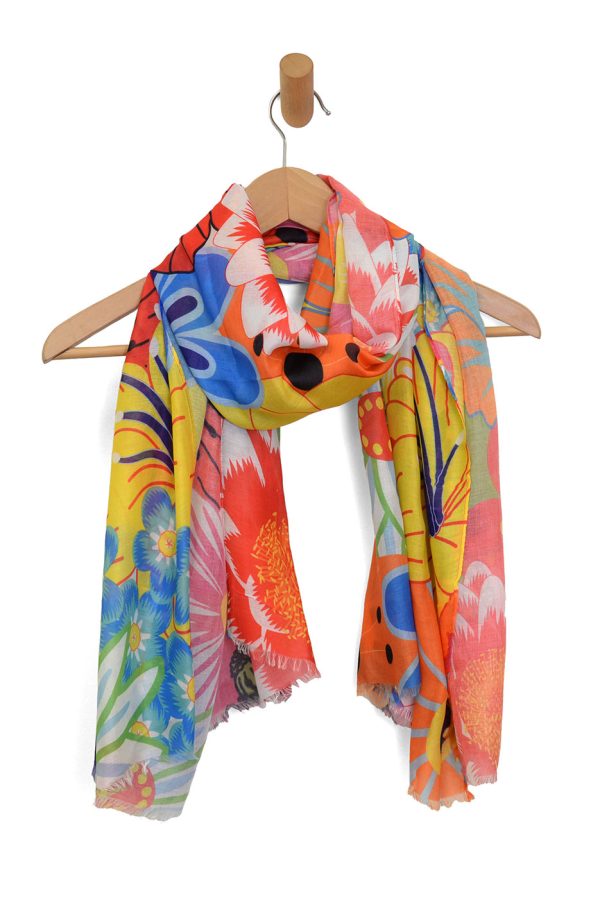Joy Susan Groovy Blooms Scarf