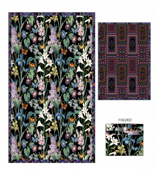 Johnny Was Monarch Travel Blanket