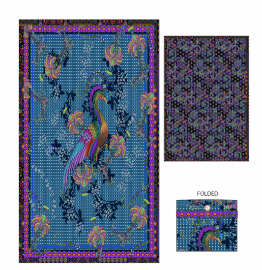 Johnny Was Thalassa Travel Blanket
