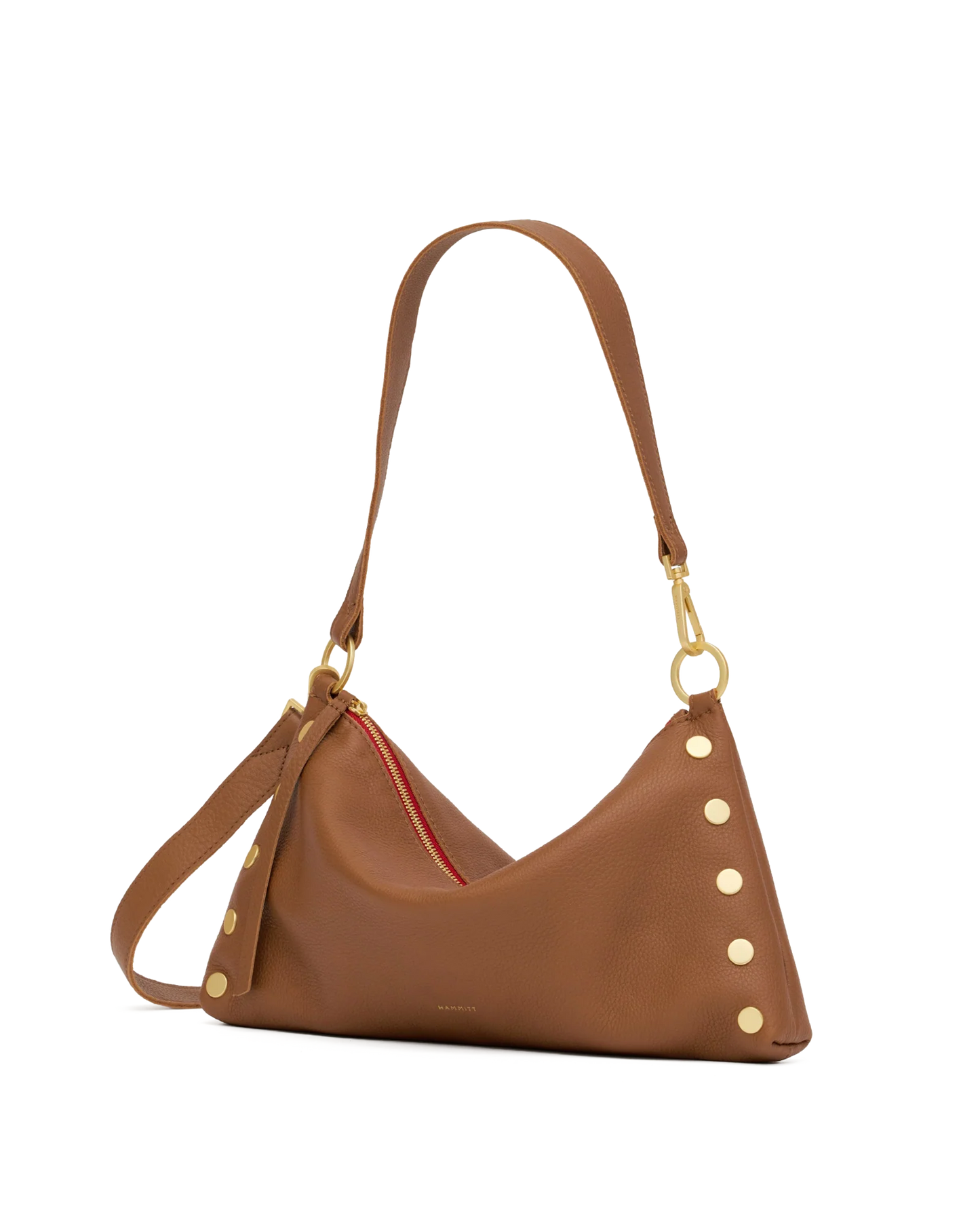 Hammitt Kyle Medium Handbag in Mahogany Pebble