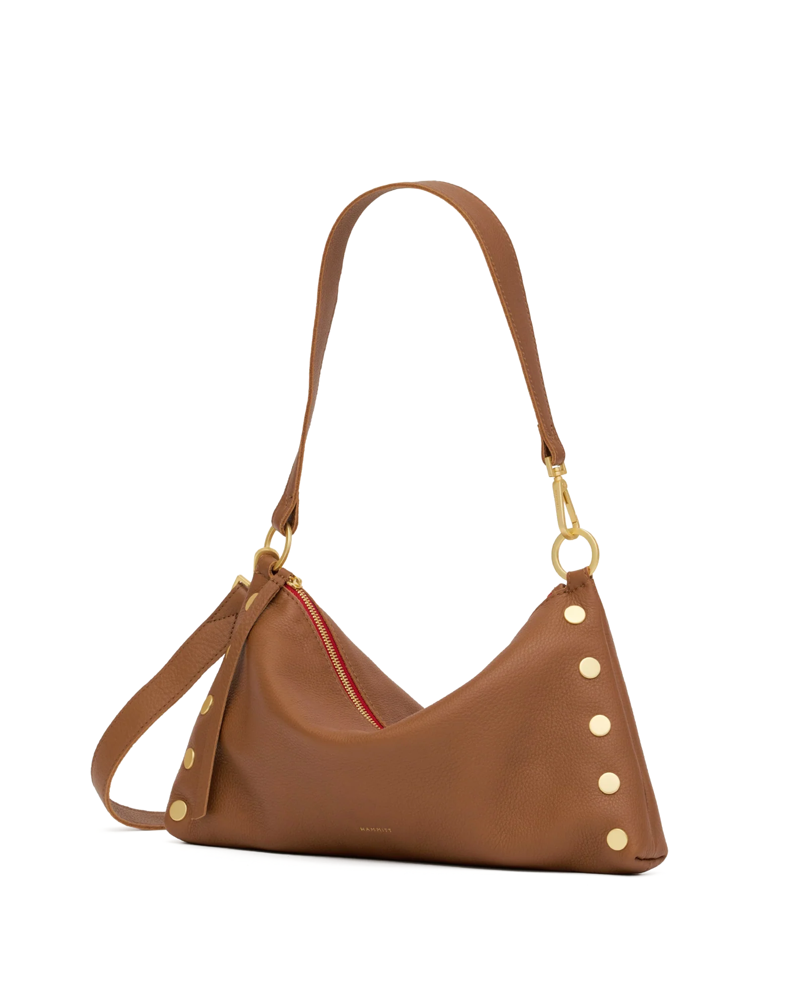 Hammitt Kyle Medium Handbag in Mahogany Pebble