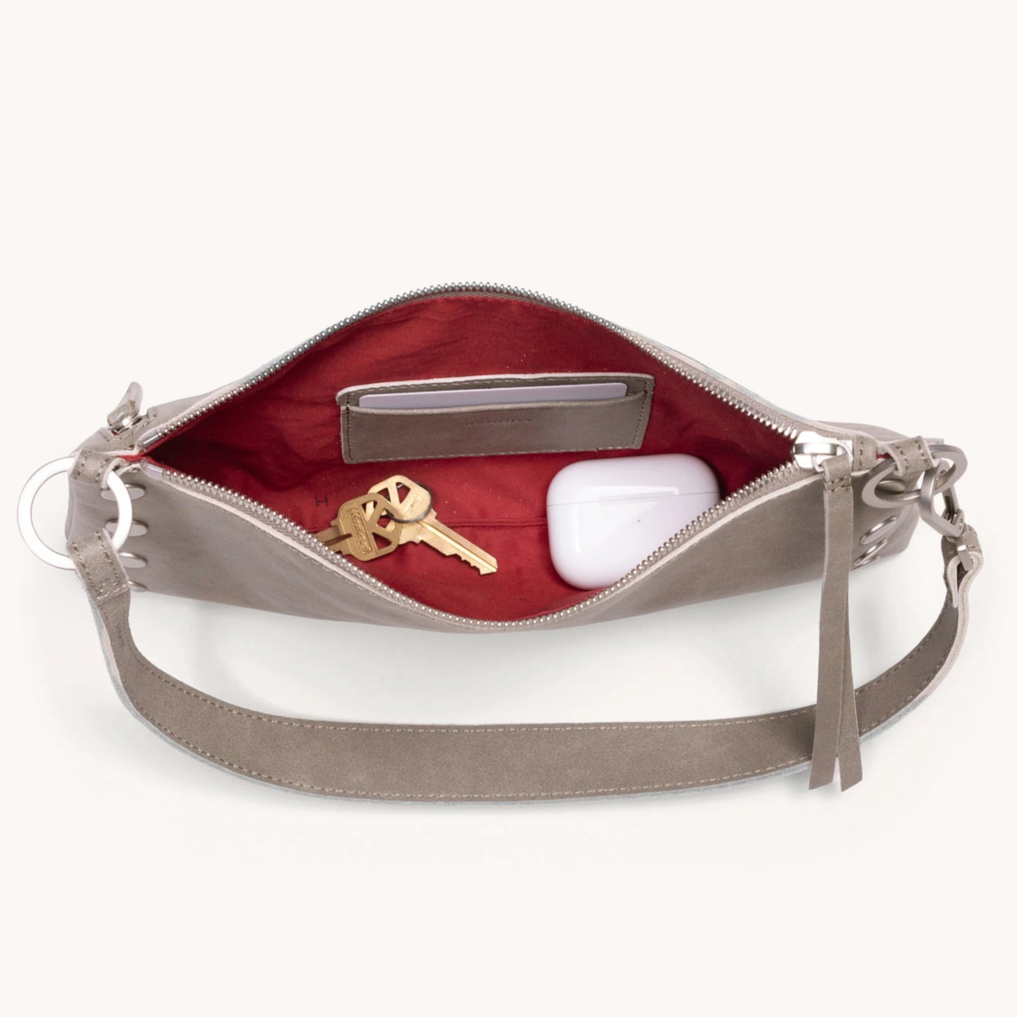 Hammitt Kyle Handbag PEWTER Silver