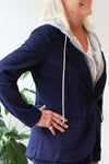 Liverpool Boyfriend Blazer with Removable Hood