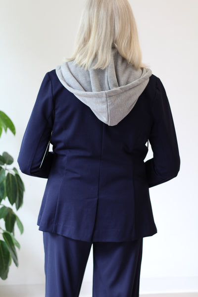 Liverpool Boyfriend Blazer with Removable Hood