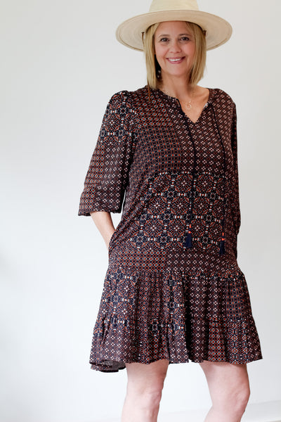 Liverpool Boho Shift Dress