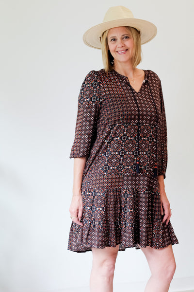 Liverpool Boho Shift Dress
