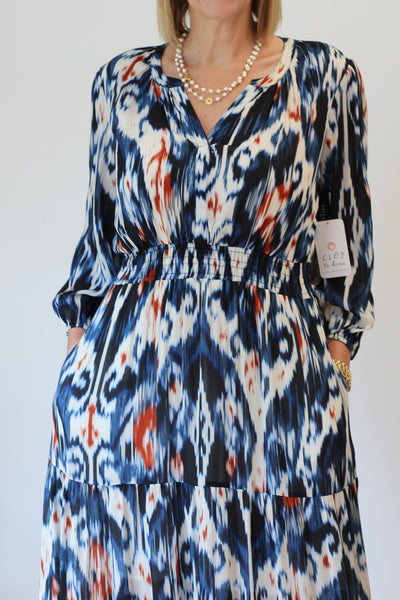 Liverpool Tiered Maxi Dress