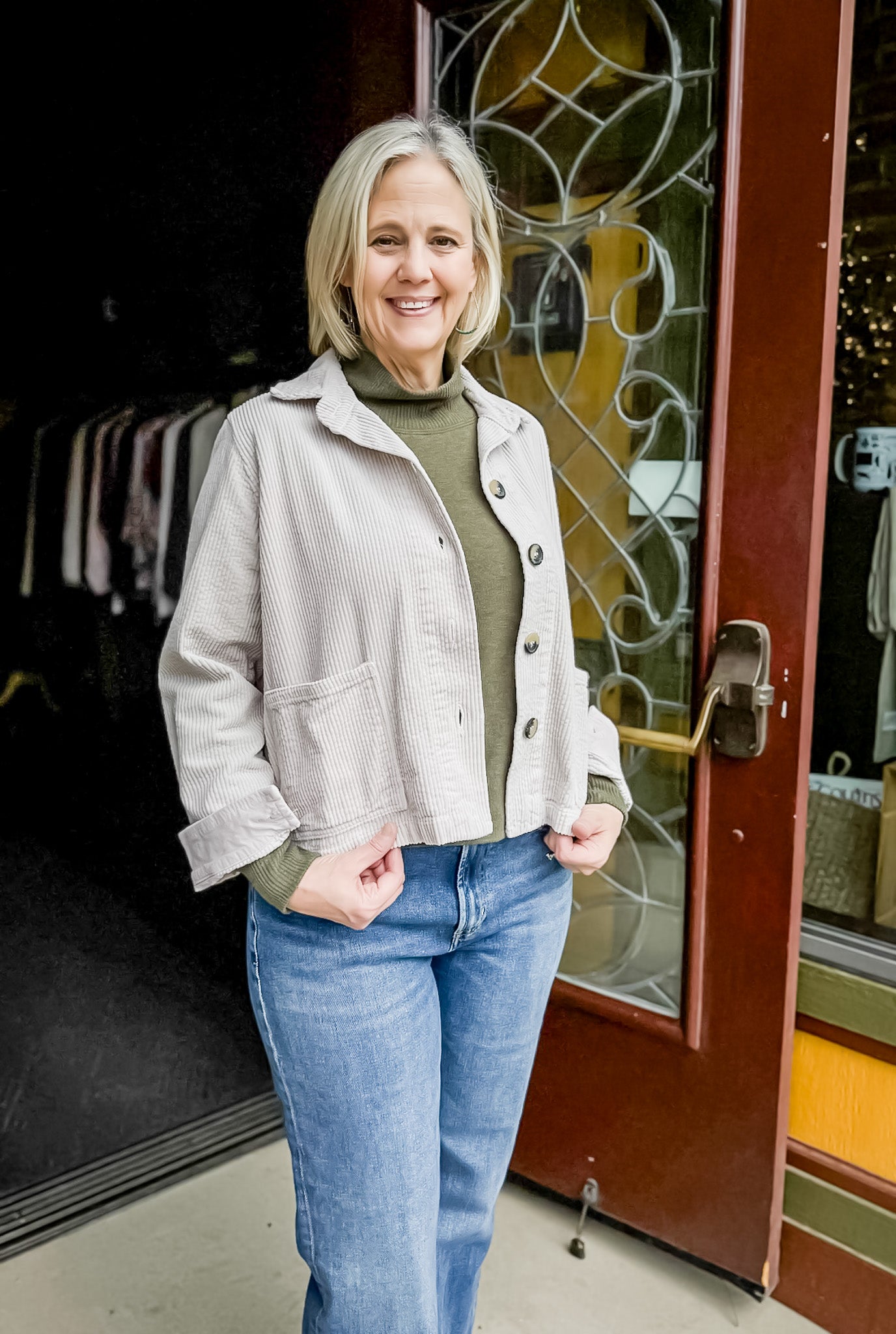 Cut Loose Cropped Jacket