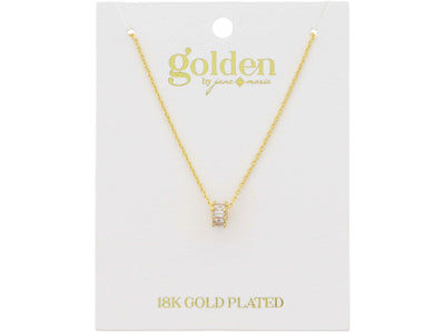 Jane Marie 18K Gold Plated Necklaces, 5 styles