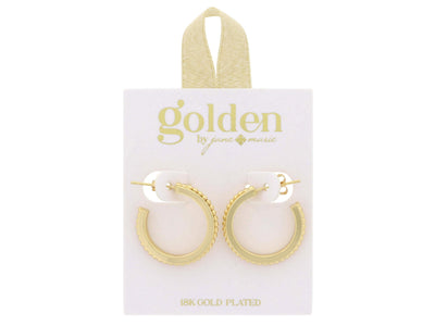 Jane Marie 18K Gold Plated Earrings, 6 styles