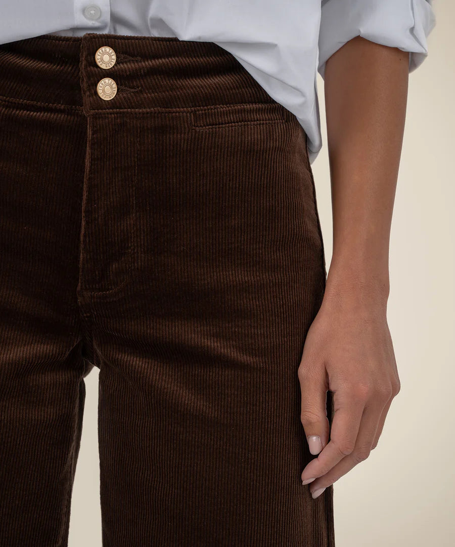 KUT Meg Corduroy Wide Leg Pant