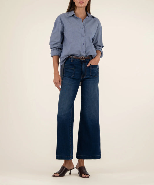 KUT Meg High Rise Wide Leg