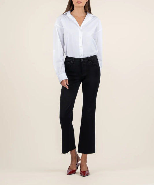 KUT Kelsey Mid Rise Ankle Flare