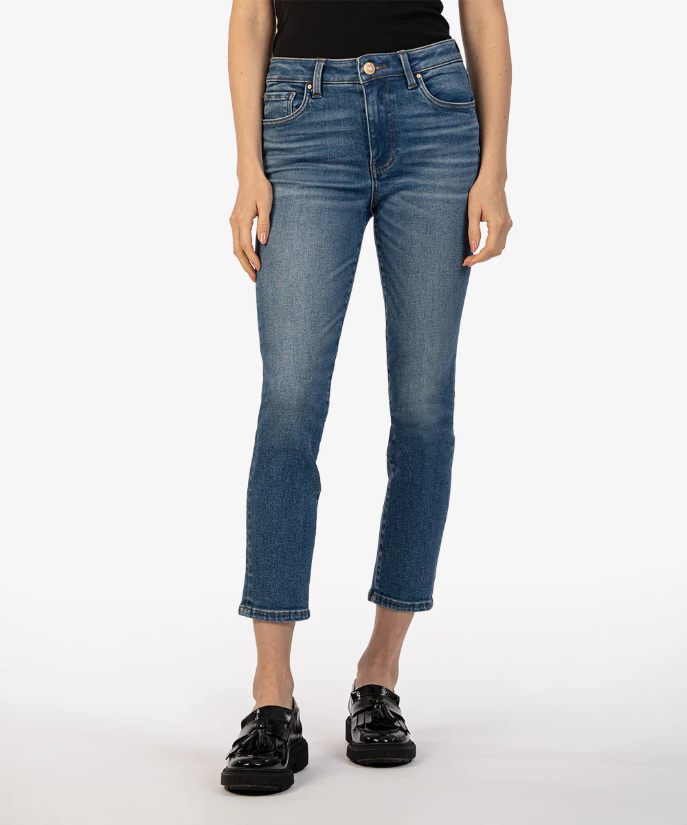 KUT Catherine High Rise Crop