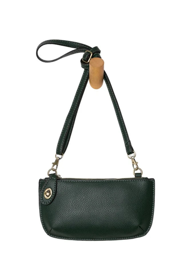 Joy Susan Crossbody Wristlet in Highland Green
