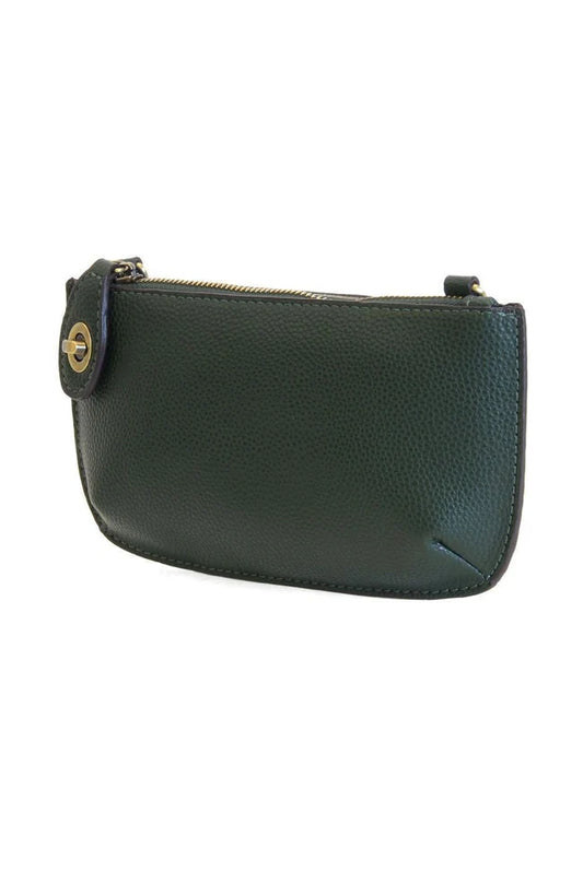 Joy Susan Crossbody Wristlet in Highland Green