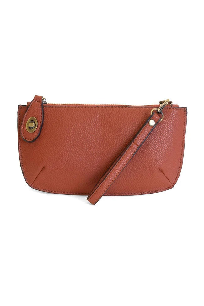 Joy Susan Crossbody Wristlet in Amber