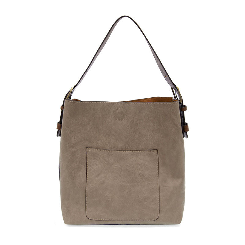 Joy Susan Camel With Coffee Handle Hobo Handbag