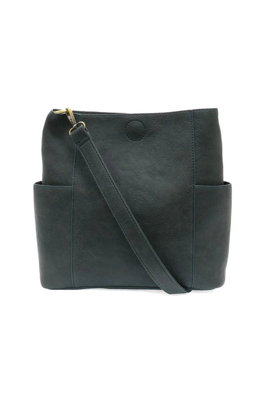 Joy Susan Kayleigh Bucket Bag in Deep Teal