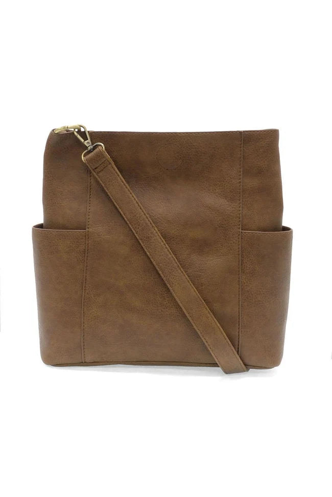 Joy Susan Kayleigh Bucket Bag in Roasted Pecan