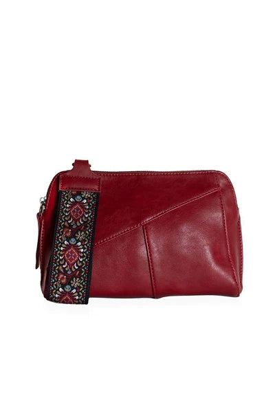 Joy Susan Gigi Crossbody in Crimson