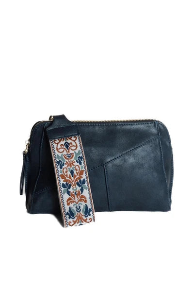 Joy Susan Gigi Crossbody in Dark Indigo