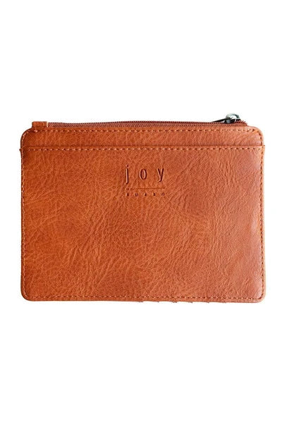 Joy Susan Penny Wallet in Bonfire Orange