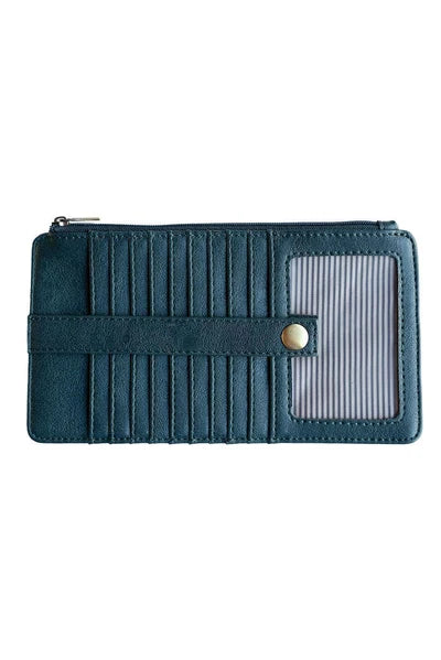 Joy Susan Kara Wallet in Classic Teal